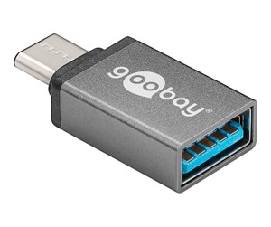 USB - Pro USB 3.1 C - USB 3 A adapter - Grey - 4040849566219