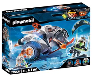 Playmobil - Playmobil Top Agents - Spionteam snøglider - 70231