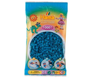 Kreative leker - Hama Ironing Beads - Petrol Blue (83) 1000pcs. - 207-83