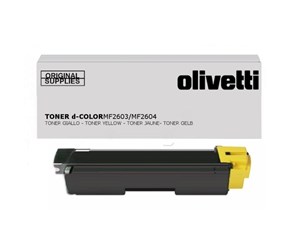 Printertilbehør blekk/toner - Olivetti TK 590 Y - yellow - original - toner cartridge - Laser toner Yellow - B0949