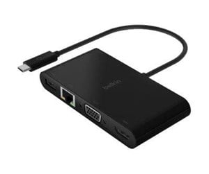 Dokkingstasjon - Belkin Multimedia + Charge Adapter - AVC004BTBK