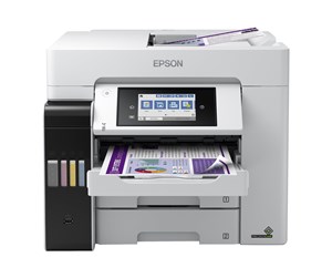 Skriver - Epson EcoTank ET-5880 All in One Blekkskriver Multifunksjon med faks - Farge - Blekk - C11CJ28401