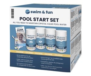 Basseng - Swim & Fun Pool Start Set Chlorine - 1792