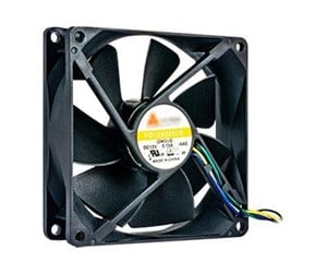 Kabinettvifte - QNAP 92X92X25MM FAN 12V 4PIN - Kabinettvifte - 92mm - Svart - FAN-9CM-T01