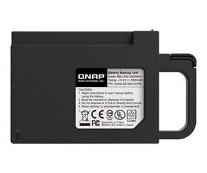 Strømforsyning (PSU) - QNAP BBU FOR ES NAS SERIES Strømforsyning (PSU) - ATX - 80 Plus - BBU-A02-2900MAH