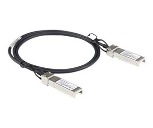 Nettverkskabel - Dell EMC DAC-SFP-10G-3M Compatible SFP+ DAC Twinax Cable 3 m - 10GBase direct attach cable - 3 m - DACSFP10G3M