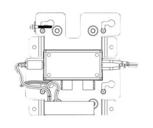 Veggmontering, AV-braketter & AV-møbler - Zebra CC6000 WALL MOUNT BRACKET - KT-152098-03