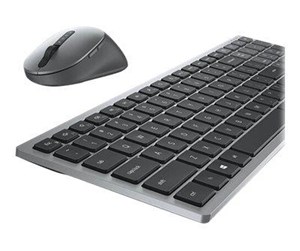 Tastatur - Dell Multi-Device - Tastatur & Mussett - Universal - Grå - 580-AIWM