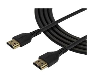 Skjermkabel - StarTech.com High Speed HDMI Cable With Ethernet - Heavy Duty - Premium Certified 4K HDMI 2.0 Cord (RDHMM2MP) - HDMI with Ethernet cable - 2 m - RHDMM2MP