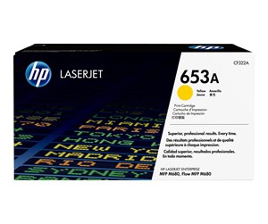 Printertilbehør blekk/toner - HP 653A / CF322A Yelow Toner - Laser toner Yellow - CF322A