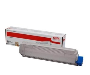 Printertilbehør blekk/toner - OKI MC873 / 45862816 10K - Cyan Toner - Laser toner Blå - 45862816