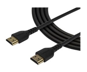 Skjermkabel - StarTech.com HDMI 2.0 Cable - Premium 4K 60Hz High Speed HDMI Cord with Ethernet - For Computer Monitor or TV (RHDMM1MP) - HDMI with Ethernet cable - 1 m - RHDMM1MP