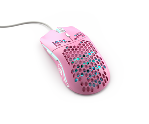 Mus - Glorious Model O - Limited Edition - Pink - Gaming mus - Optisk - 6 - Rosa med RGB - GLO-MS-O-PNK