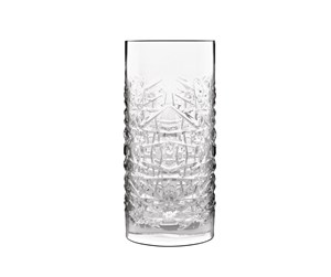 Kjøkkentilbehør - Luigi Bormioli Mixology Textures beer/longdrink glass 4 pcs - 12420-02