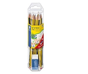 Skrive- & Tegneverktøy - Staedtler Set pencil Noris + eraser 100% PEFC - 61 120P1