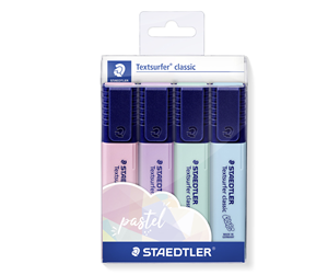 Skrive- & Tegneverktøy - Staedtler Highlighter Textsurf.pa.4pcs.wallet - 364 CWP4PA