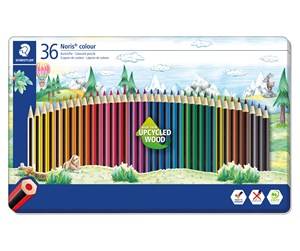 Hobbyartikler - Staedtler Col. pencil Noris c. 36pc 100% PEFC - 185 M36