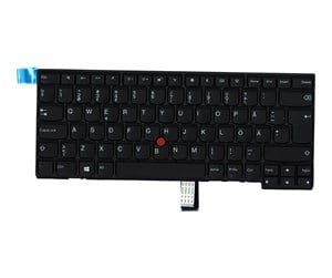 Tastatur - Lenovo Chicony - Bærbart tastatur - til utskifting - Finsk - Svart - 01EN494