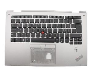 Tastatur - Lenovo Darfon - Bærbart tastatur - til utskifting - Sveitsisk - Sølv - 01LV034