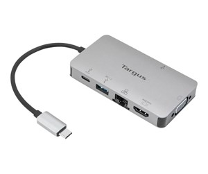 Dokkingstasjon - Targus USB-C SINGLE VIDEO 4K - DOCK419EUZ