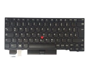 Tastatur - Lenovo Chicony - Bærbart tastatur - til utskifting - Tysk - Svart - 01YP012