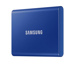 SSD - Samsung Portable SSD T7 - 1TB - Blå - Ekstern SSD - USB 3.2 Gen 2 - MU-PC1T0H/WW