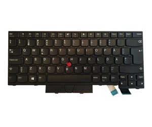 Tastatur - Lenovo Lite-On - Bærbart tastatur - til utskifting - Finsk - Svart - 01AX472