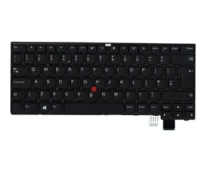 Tastatur - Lenovo Chicony - Bærbart tastatur - til utskifting - Engelsk - Storbritannia - Svart - 01EN629