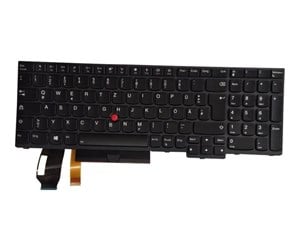 Tastatur - Lenovo Primax - Bærbart tastatur - til utskifting - Tysk - Svart - 01YP772