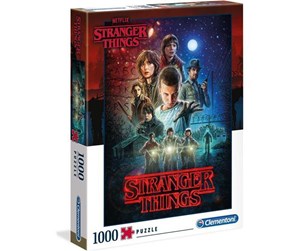 Puslespill - Clementoni 1000 pcs. High Color Collection Stranger Things Gulv - 39542