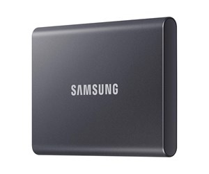 SSD - Samsung Portable SSD T7 - 2TB - Grå - Ekstern SSD - USB 3.2 Gen 2 - MU-PC2T0T/WW