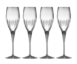 Servering & Servise - Luigi Bormioli Diamante champagneglass, 4 stk. - 17439