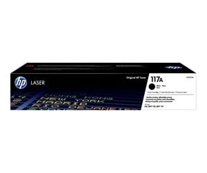 Printertilbehør blekk/toner - HP 117A / W2070A - Black Toner - Laser toner Svart - W2070A