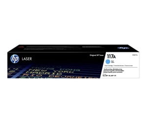 Printertilbehør blekk/toner - HP 117A / W2071A Cyan Toner - Laser toner Blå - W2071A