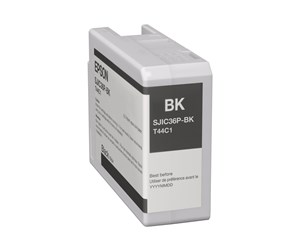 Printertilbehør blekk/toner - Epson SJIC36P(K) - black - original - ink cartridge - Blekkpatron Svart - C13T44C140