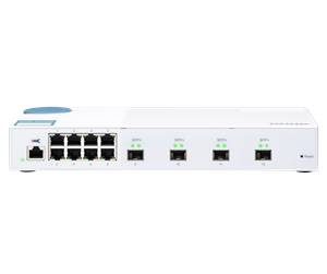 Switch/splitter - QNAP QSW-M408S 10GbE Layer 2 Web Managed Switch - QSW-M408S