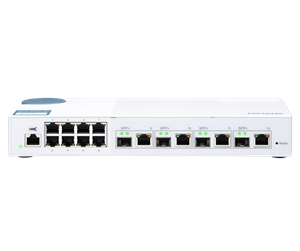 Switch/splitter - QNAP QSW-M408-4C 10GbE Layer 2 Web Managed Switch - QSW-M408-4C