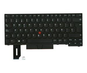 Tastatur - Lenovo Lite-On - Bærbart tastatur - til utskifting - Spansk - Svart - 01YP330