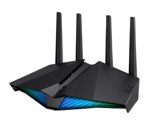 Ruter - ASUS RT-AX82U AX5400 Dual Band WiFi 6 Gaming Router PS5 compatible Mobile Game Mode AURA RGB - Mesh router Wi-Fi 6 - 90IG05G0-MO3R10