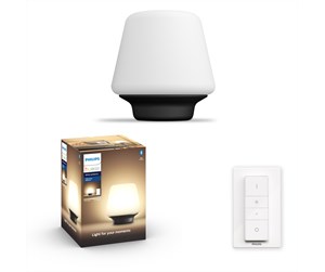 Smarthus - Philips Hue Wellness Bordlampe - BT - Svart - 915005912301