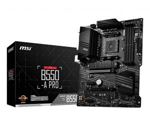 Hovedkort - MSI B550-A PRO Hovedkort - AMD B550 - AMD AM4 socket - DDR4 RAM - ATX - B550-A PRO