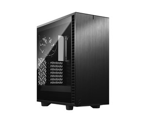 Kabinett - Fractal Design Define 7 Compact - Black TG Dark Tint - Kabinett - Miditower - Svart - FD-C-DEF7C-02