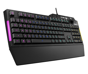 Tastatur - ASUS TUF Gaming K1 - Nordic Layout - Gamingtastatur - Nordisk - Svart - 90MP01X0-BKNA00