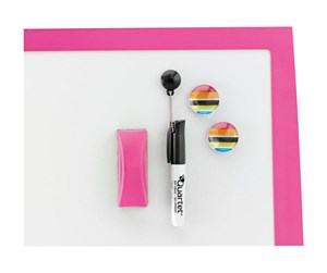 Konferanse & Presentasjon - Rexel  Mini magnetisk Whiteboard 58,5x43 cm Rosa - 2104177