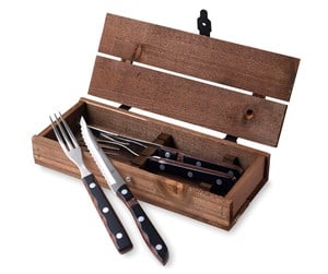 Servering & Servise - Gense Old Farmer Classic steak/grill cutlery 4 pcs - 20154