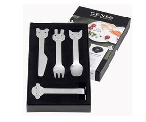 Servering & Servise - Gense Animal Friends childrens cutlery 4 pcs - 7319011067616