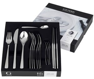 Servering & Servise - Gense Steel Line cutlery set 16 pcs - 20546