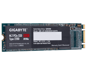 SSD - GIGABYTE SSD NVMe M.2 - 512GB - GP-GSM2NE3512GNTD