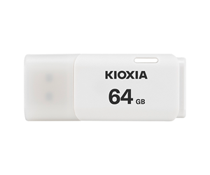 Minnepenn - Kioxia TransMemory U202 - Hvit - 64GB - Minnepenn - LU202W064GG4