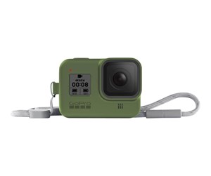 Kameravesker - GoPro Sleeve + Lanyard Turtle Green HERO8 Black - AJSST-005